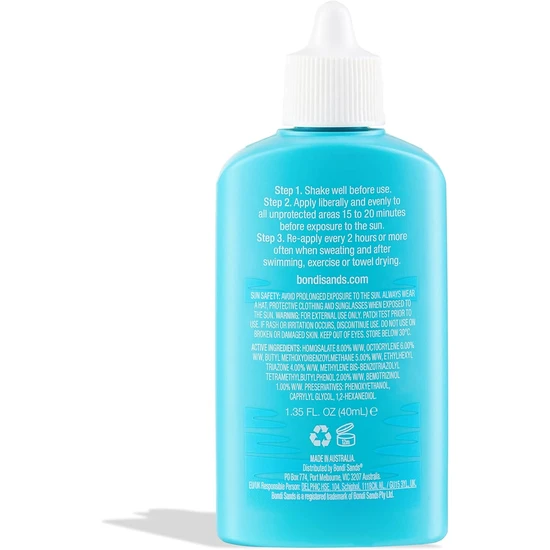 Bondi Sands Hydra UV Protect Face Fluid SPF 50 40ml