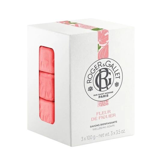 Roger & Gallet Fleur De Figuier Perfumed Soap 3 x 100g