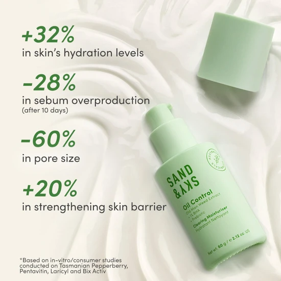 Sand & Sky Oil Control Clearing Moisturiser 60ml