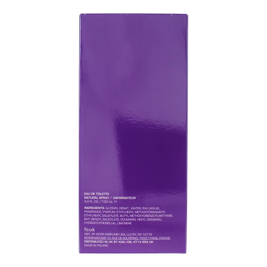 Fcuk 3 Her Eau De Toilette 100ml