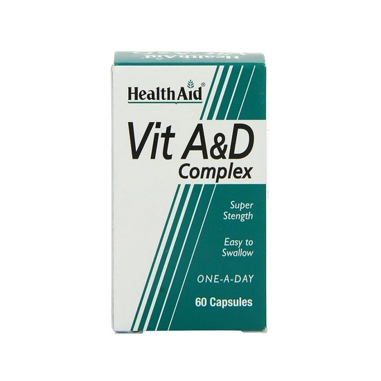 Health Aid Vitamin A & D Complex Capsules 60 Capsules