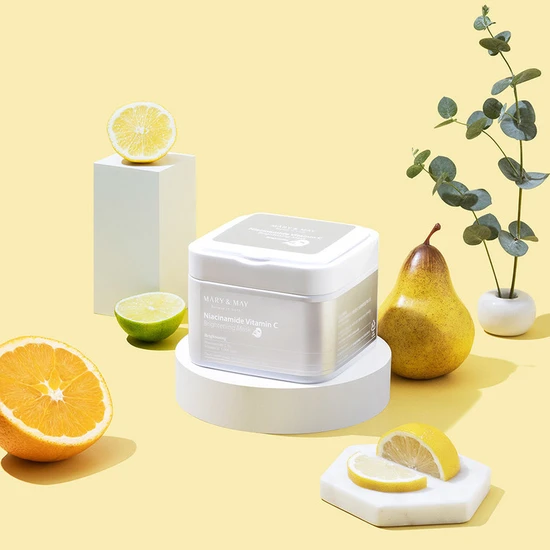 Mary & May Niacinamide Vitamin C Brightening Mask Pack x30