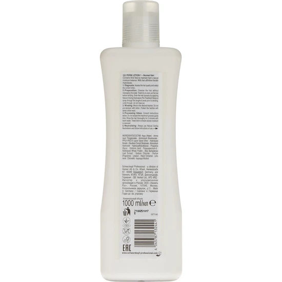Schwarzkopf Natural Styling Hydrowave Classic 1 Perm Lotion 1000ml