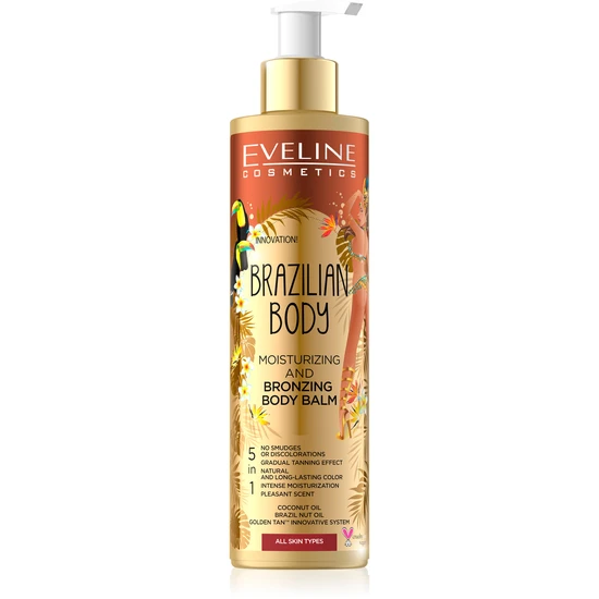 Eveline Brazilian Body Moisturising & Bronzing Body Balm 200ml