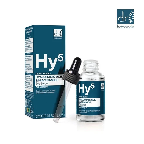 Dr Botanicals Vitamin C & Hyaluronic Acid Anti-ageing Facial Serum + Hyaluronic Acid & Niacinamide Anti-ageing Eye Serum 30ml + 15ml