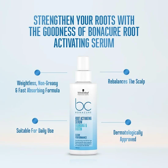 Schwarzkopf Bonacure Guarana & Biotin Root Activating Serum 100ml