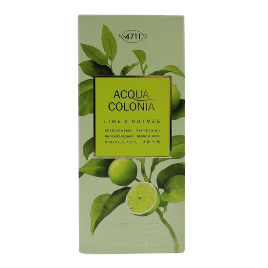 4711 Acqua Colonia Lime & Nutmeg Eau De Cologne 170ml