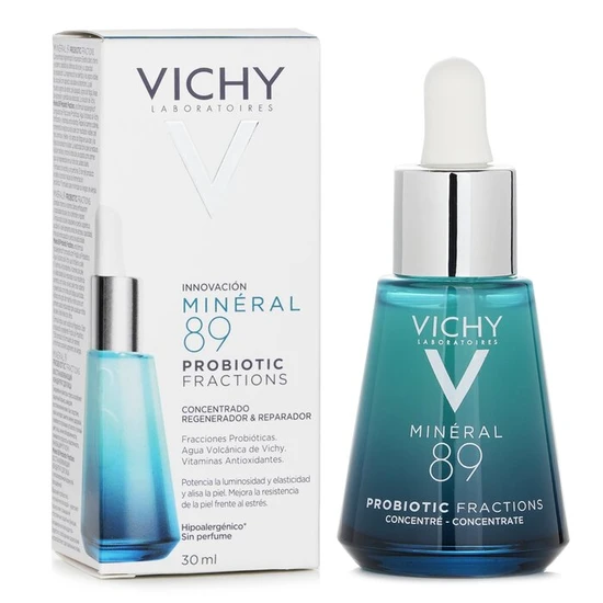 Vichy Mineral 89 Probiotic Fractions Recovery Serum For Stressed Skin With 4% Niacinamide 30ml