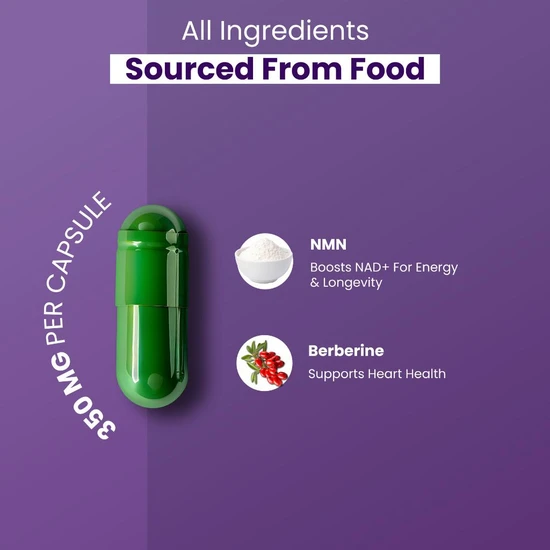ZeroHarm Liposomal NMN 250mg Capsules 60 Capsules