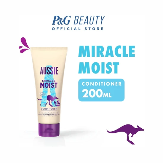 Aussie Miracle Moist Conditioner 200ml