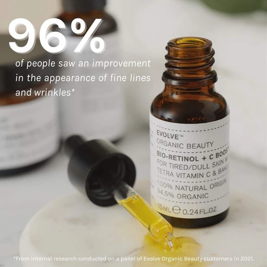 Evolve Beauty Bio-Retinol + C Booster 15ml