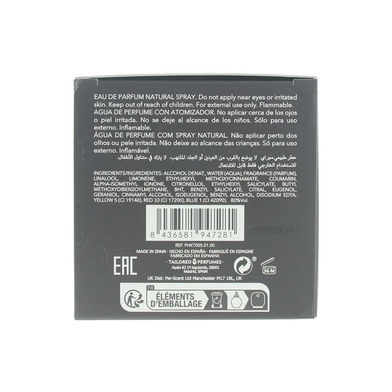 Hackett London Bespoke Eau De Parfum 100ml