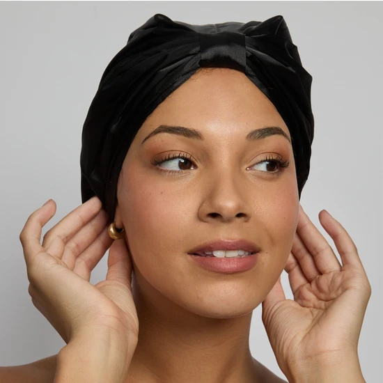 Silver Cloud Hair Wraps Infused With Silver Ions Black