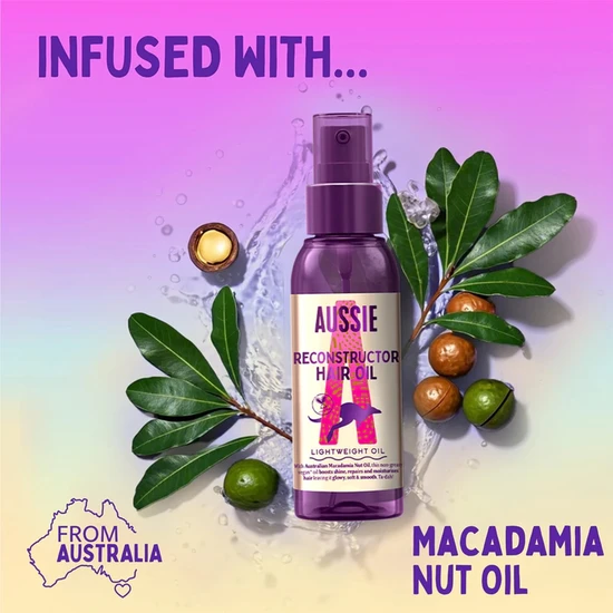 Aussie Reconstructor Hair Oil Lightweight Oil 100ml