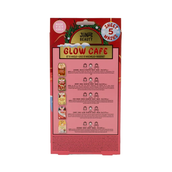 JiinJu Beauty Jiinju Glow Cafe Holiday Masks 5 Masks