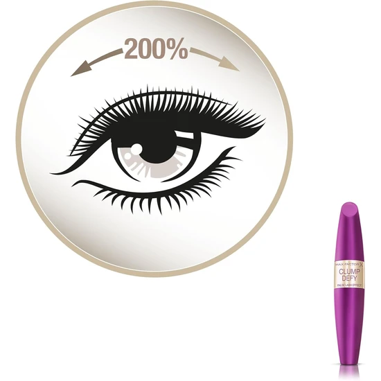 Max Factor Clump Defy False Lash Effect Mascara Black