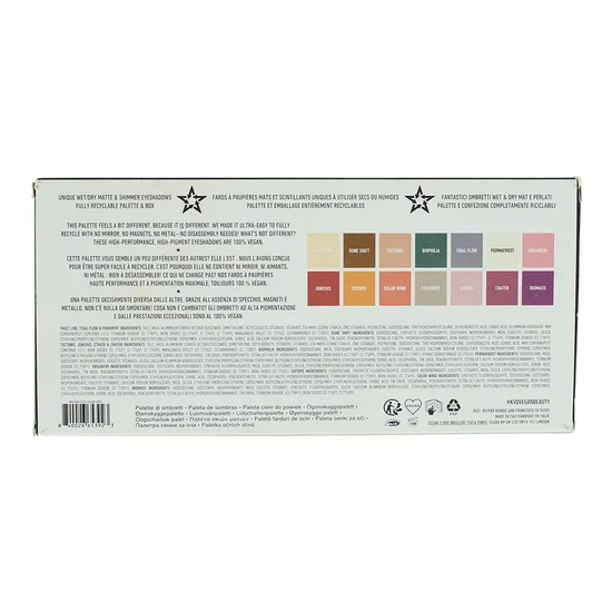 KVD Beauty Planet Fanatic Eyeshadow Palette 18g