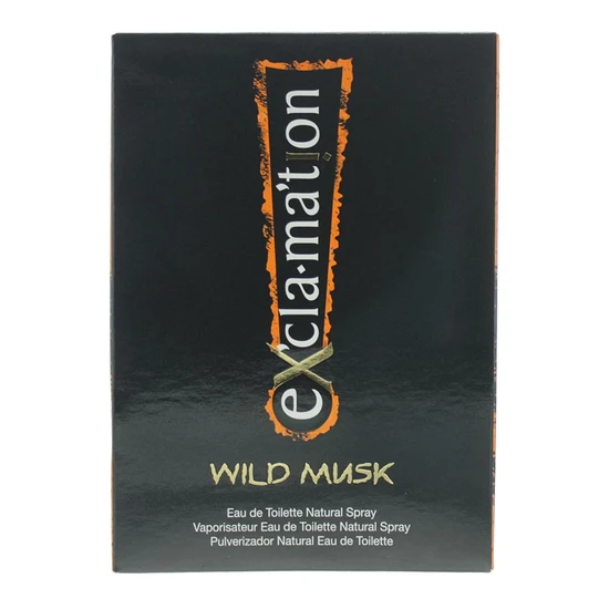 Exclamation Wild Musk Eau De Toilette 100ml