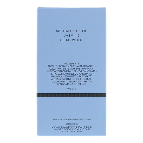 Dolce & Gabbana Blue Jasmin Eau De Parfum 75ml