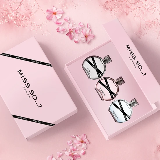 SO...? Miss SO...? Premium Eau De Parfum Gift Set 3 x 30ml