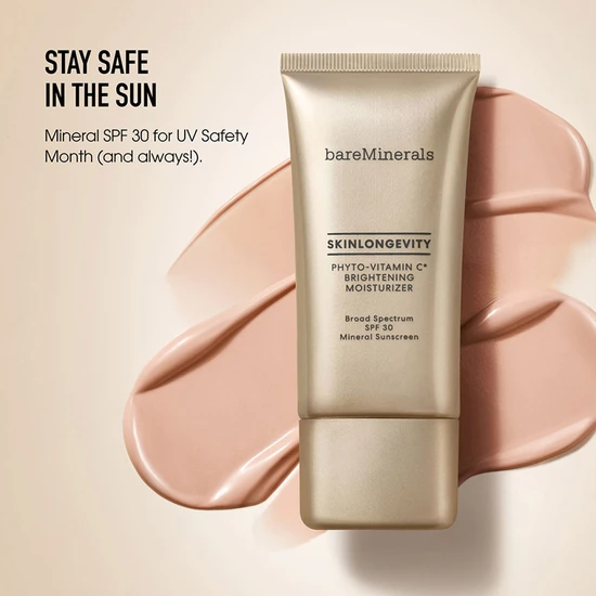 bareMinerals Skinlongevity Phyto-Vitamin C Brightening Moisturiser SPF 30 50ml