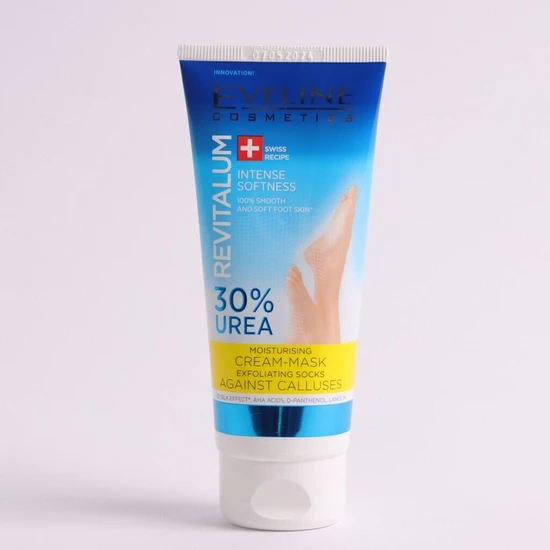 Eveline Cosmetics Revitalum 30% Urea Complex Moisturising Cream-Mask Exfoliating Socks 75ml