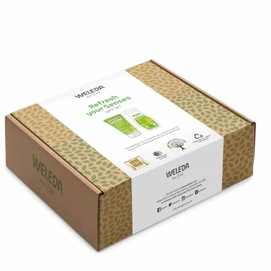 Weleda Refresh Your Senses Gift Set Citrus Refreshing Body Lotion + Citrus Refresh Creamy Body Wash