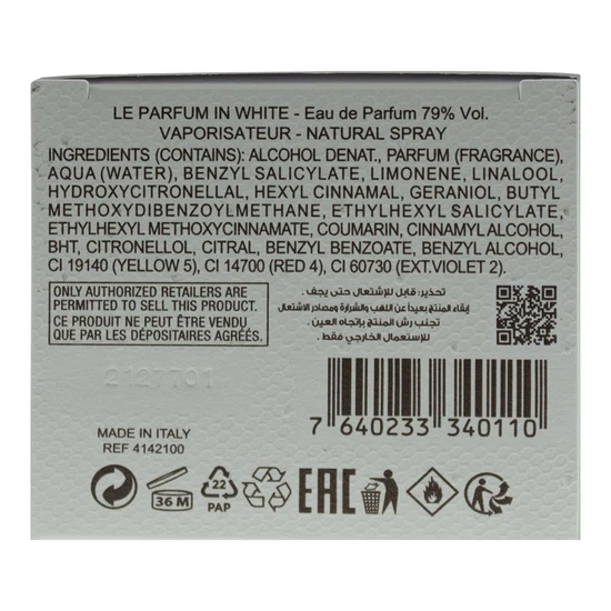 Elie Saab Le Parfum In White Eau De Parfum 50ml