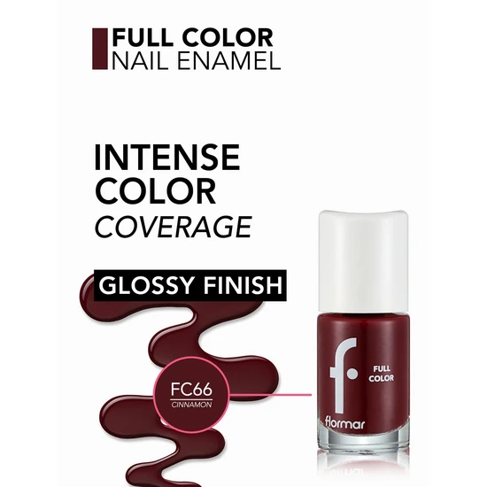 Flormar Full Colour Nail Enamel 66 Cinnamon