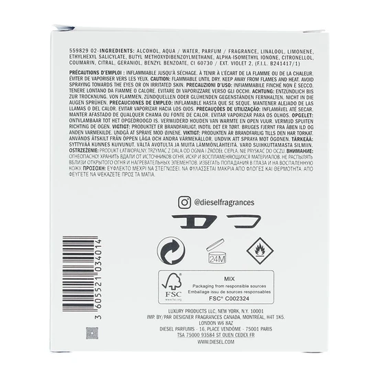 Diesel Only The Brave Eau De Toilette 125ml