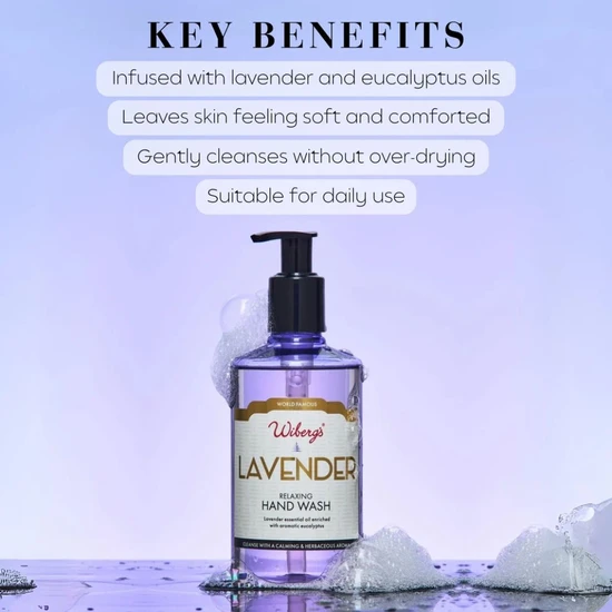 Wiberg's Relaxing Lavender Handwash 300ml