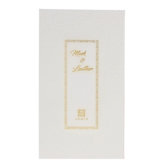Ahmed Al Maghribi Musk & Leather Eau De Parfum 100ml