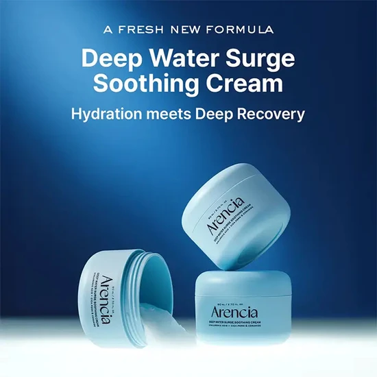 Arencia Deep Water Surge Soothing Cream Hyaluronic Acid + Cica PDRN & Ceramide 110ml