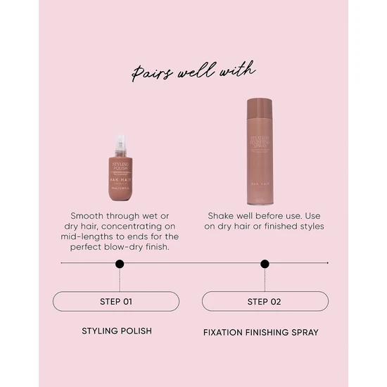 NAK Hair Signature Fixation Finishing Spray 400g