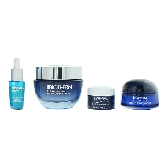 Biotherm Blue Therapy Pro Retinol Gift Set Blue Therapy Pro-Retinol Multi-Correct Cream 50ml + Life Plankton Elixir 7ml + Blue The Soin Yeux 5ml