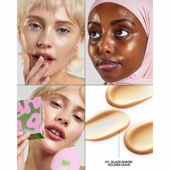 Glow Hub Hy Glaze Face Frosting Serum Drops Glazed