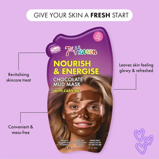Montagne Jeunesse 7th Heaven Nourish & Energise Chocolate Mud Mask 15g