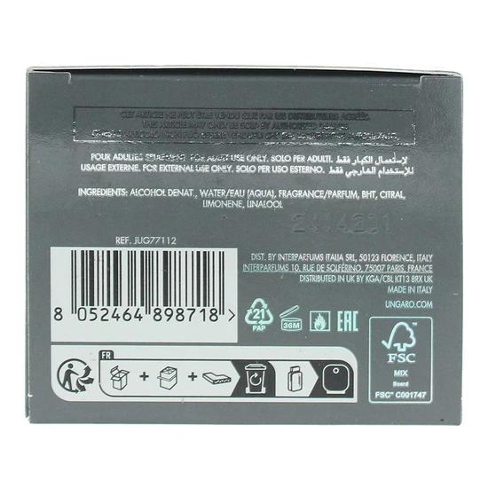 Emanuel Ungaro Metallic Night Eau De Toilette 50ml