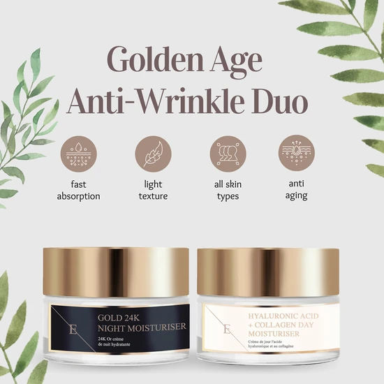 Erth Skin London 24k Gold & Collagen Radiance Duo 2 Pc