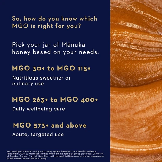 Manuka Health MGO 100+ Pure Manuka Honey 250g