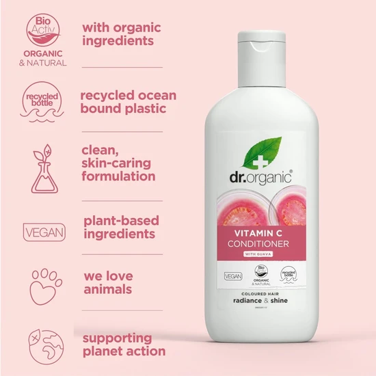 Dr. Organic Radiance & Shine Vitamin C Conditioner 265ml