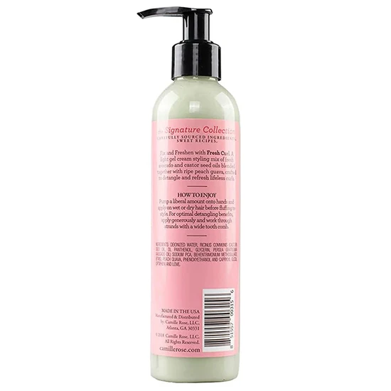 Camille Rose Fresh Curl Hair Smoother 240ml