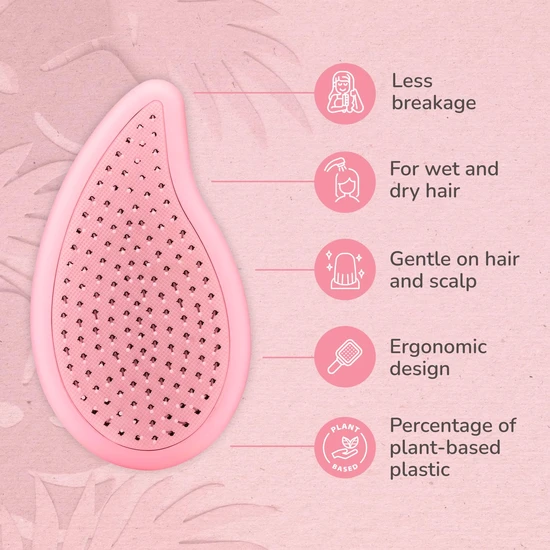 Wet Brush Go Green Watermelon Oil Infused Cushion Palm Detangler