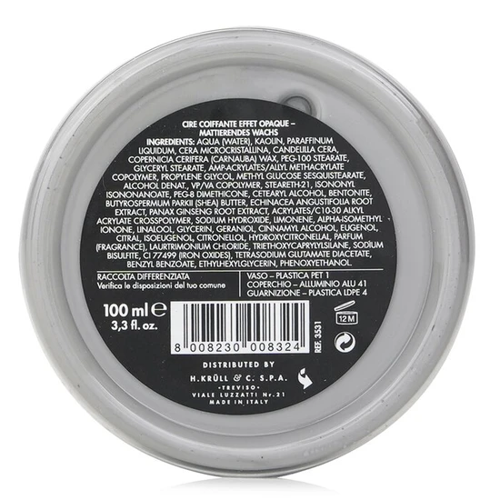 Acca Kappa Matte Finish Wax 100ml
