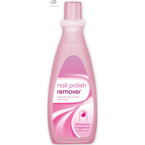 Cotton tree Nail Polish Remover With Strawberry Fragrance 295ml