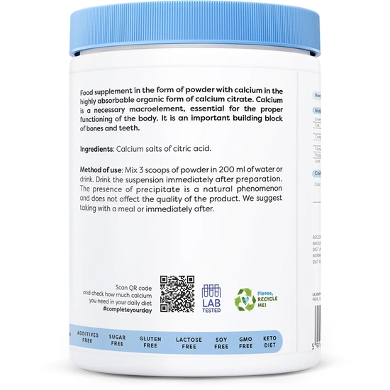 Osavi Calcium Citrate Powder 240g