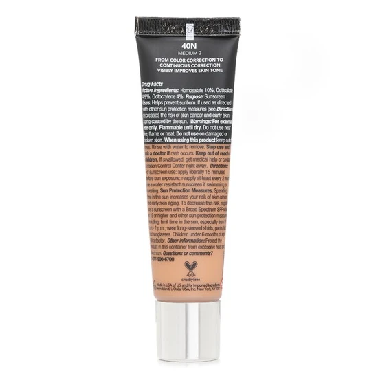 Dermablend Continuous Correction CC Cream SPF 50 40N Medium 2