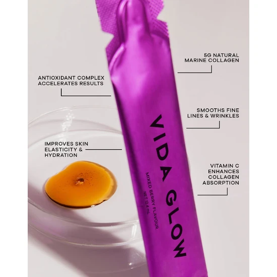 Vida Glow Collagen Liquid Advance 15 Sachets