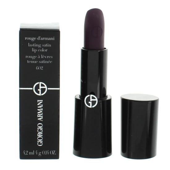 Giorgio Armani Rouge d'Armani Lasting Satin Lipstick 602 Night Viper