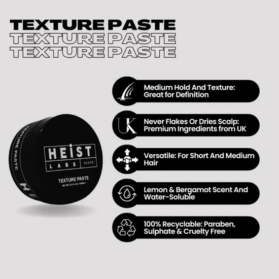 Heist Labs Texture Paste Medium Hold 100ml
